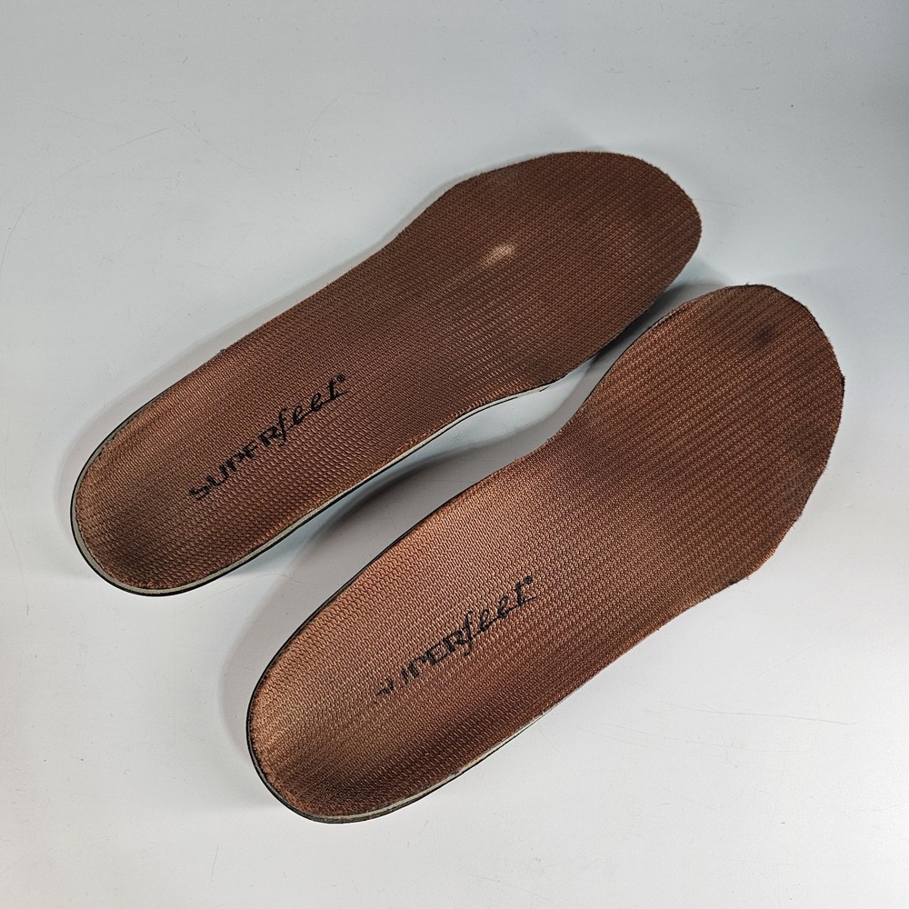 Superfeet Copper Impact Support Orthotic Insoles Size C Women's Size 6.5-8